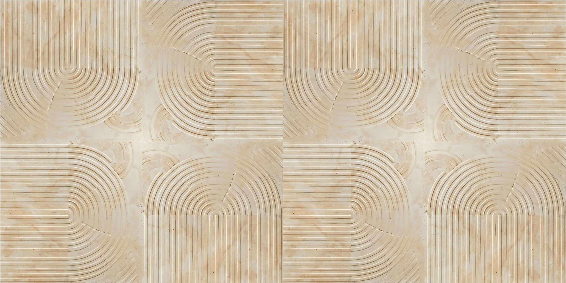 베이지 비닐 카펫 현대 호 - TenStickers