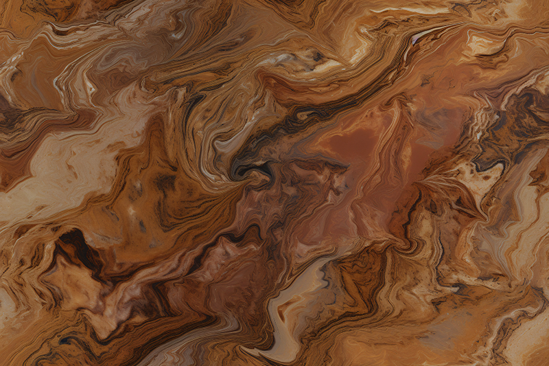 대리석 비닐 러그 갈색 음영 - TenStickers