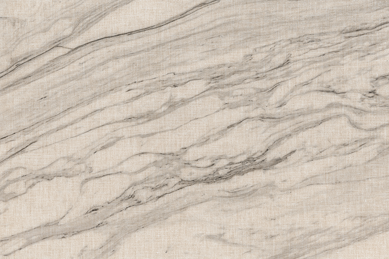 대리석 비닐 러그 아이보리 톤과 블랙 디테일 - TenStickers