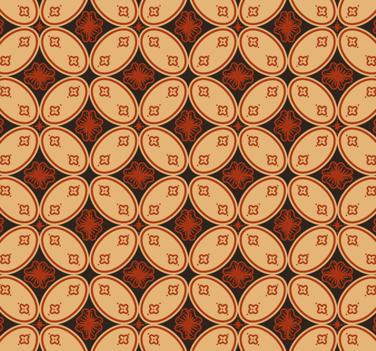 벽지 텍스처 타일 기하학적 패턴 모티프 - TenStickers