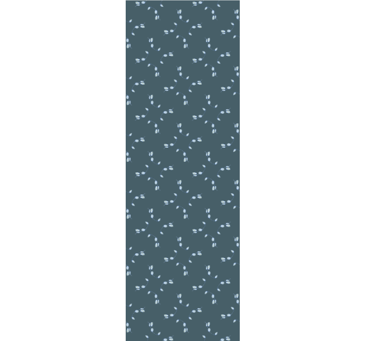 벽지 현대 꽃무늬 디자인 - TenStickers