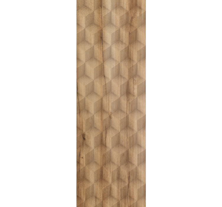 다른 질감 벽지 3d 큐브 무늬 - TenStickers