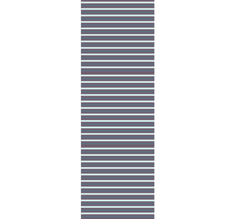 줄무늬 벽지 우아한 회색과 흰색 디자인 - TenStickers