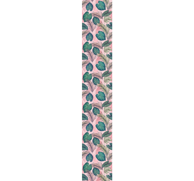 벽지 텍스처 자연 열대잎 발견 - TenStickers