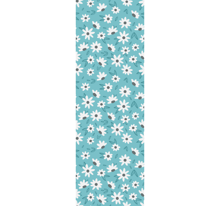 꽃이 있는 벽지 봄꽃 만개 - TenStickers