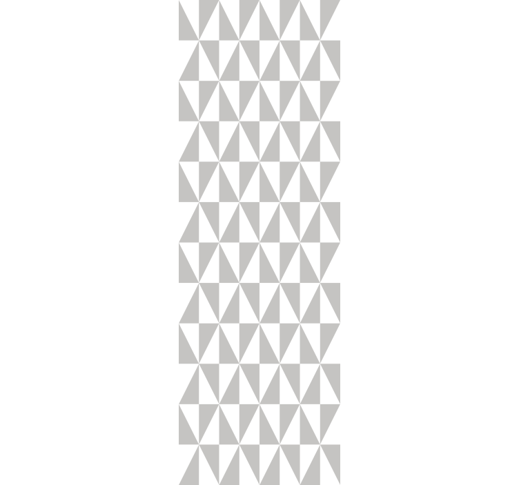 기하학적 벽지 세련된 삼각형 배열 - TenStickers