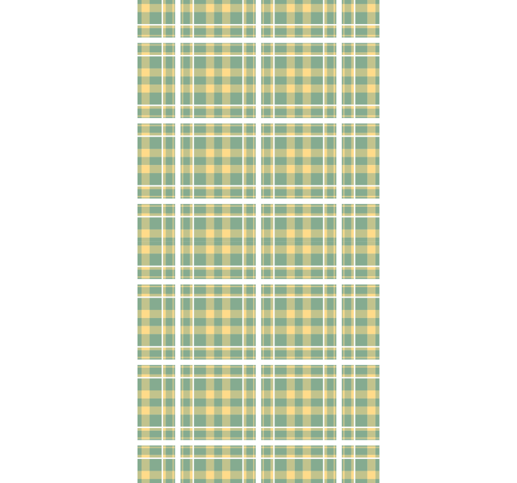 다른 질감 벽지 체크 패턴 텍스타일 영감 - TenStickers