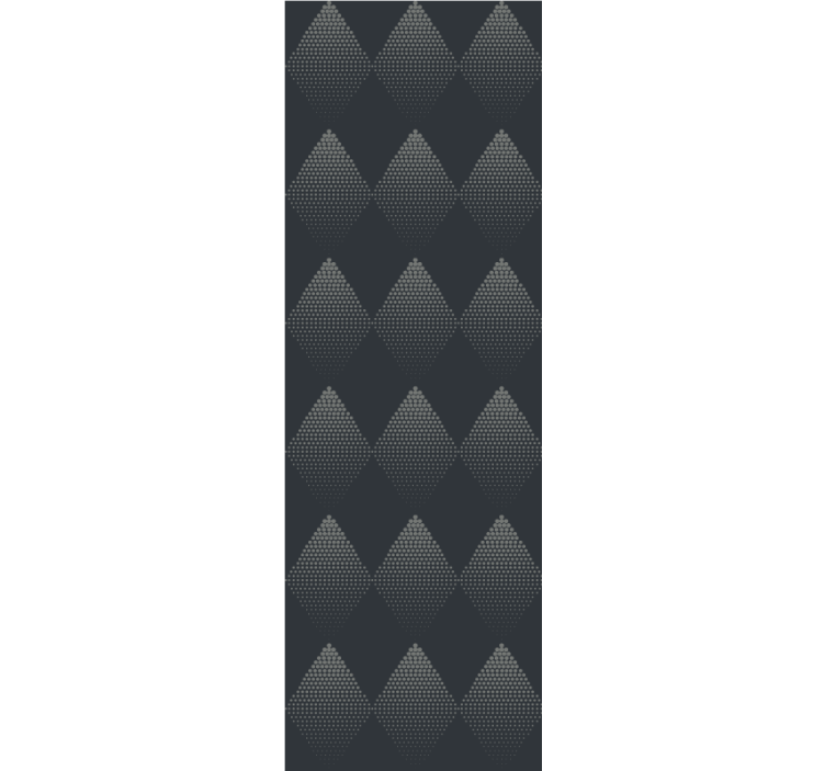 삼각형 벽지 우아한 다이아몬드 모양 - TenStickers