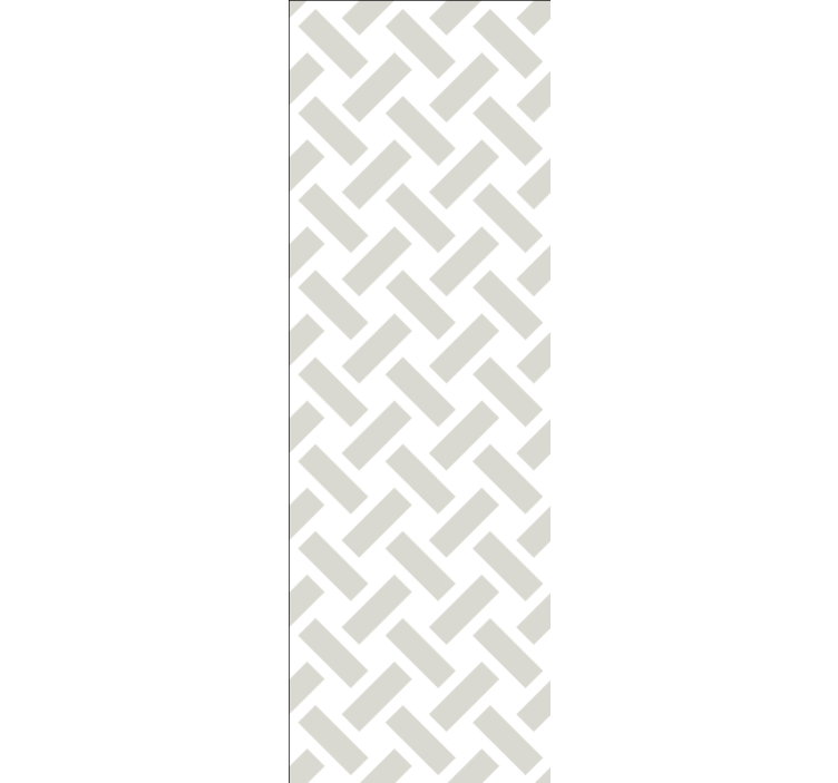 텍스처와 모티브가 있는 벽지 격자 효과 - TenStickers