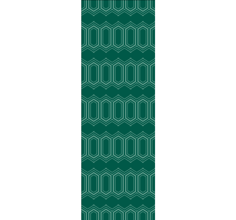 기하학적 벽지 우아한 그래픽 형태 - TenStickers