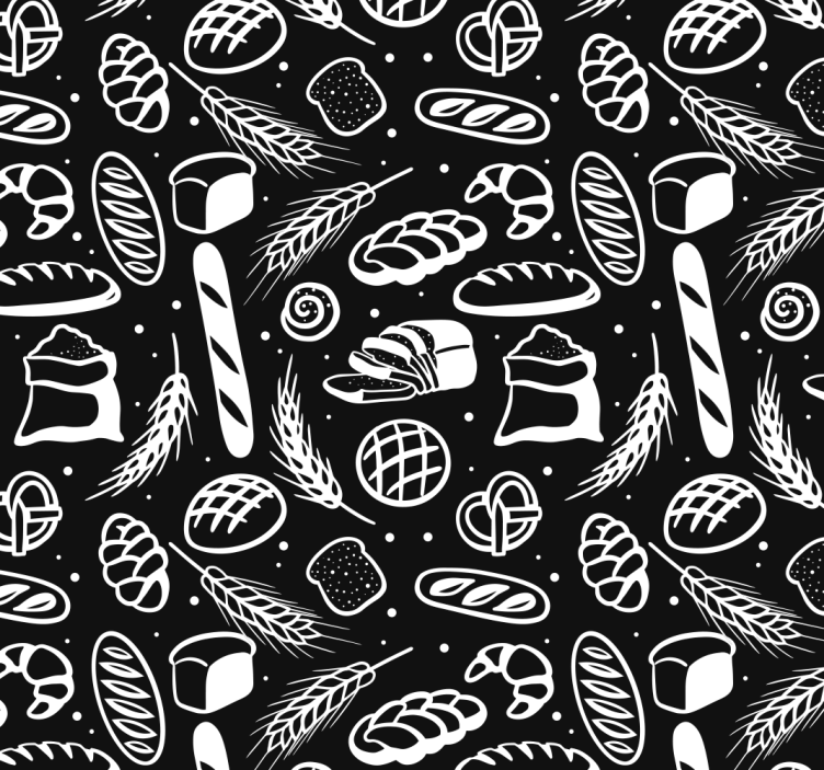 사용자 정의 벽지 빵집 - TenStickers