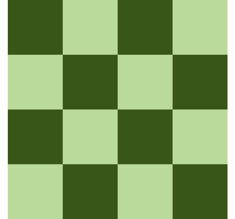 벽지 텍스처 타일 진한 녹색과 밝은 녹색 모티브 - TenStickers