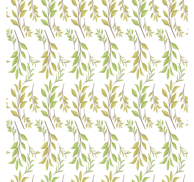 벽지 텍스처 자연 푸르른 모티프 - TenStickers