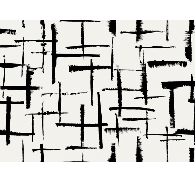 거실 배경 화면 인조 화이트 벽돌 - TenStickers