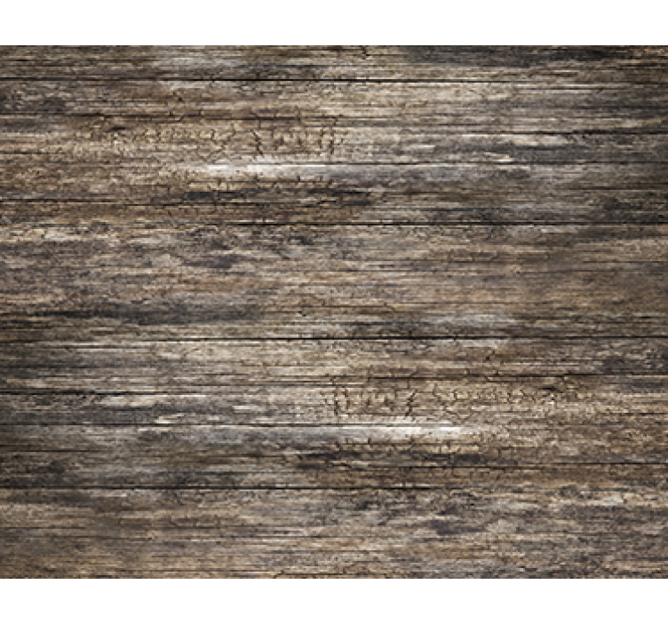 거실 배경 화면 어두운 나무 효과 - TenStickers