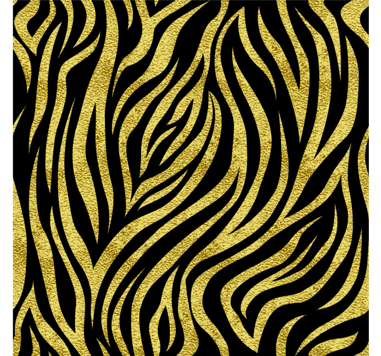 침실 벽지 대담한 파도 패턴 - TenStickers