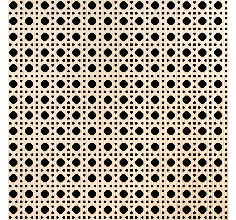 텍스처와 모티브가 있는 벽지 연한 갈색 카나주 - TenStickers