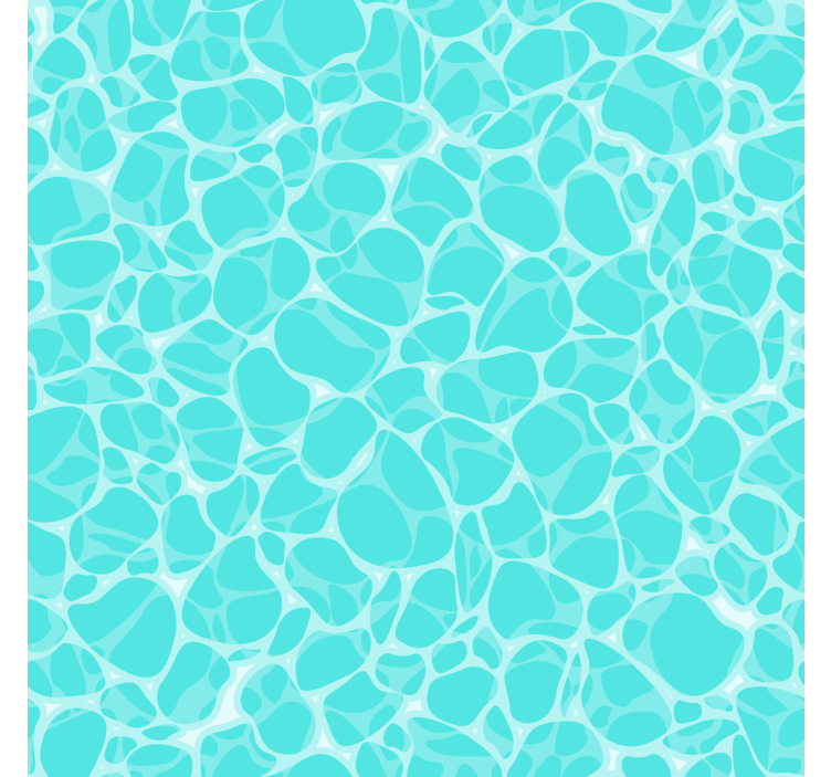 텍스처와 모티브가 있는 벽지 바다 바닥에 반사된 빛 - TenStickers