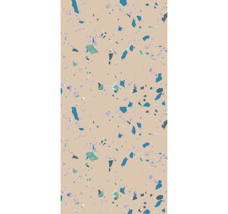 침실 벽지 추상 기하학적 요소 - TenStickers