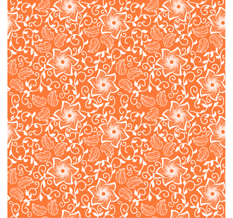 침실 벽지 꽃무늬 레이어 - TenStickers