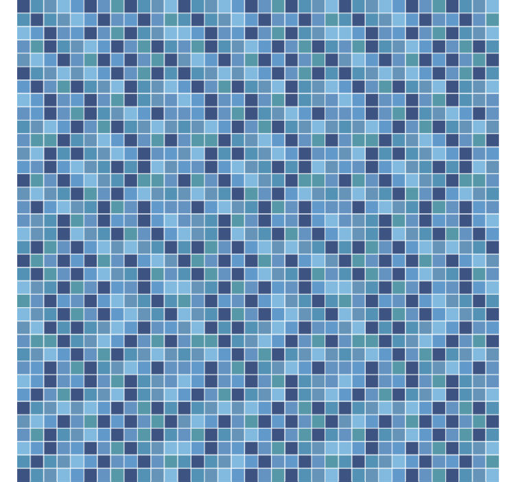 사무실 벽지 기하학적 모자이크 섬유 - TenStickers