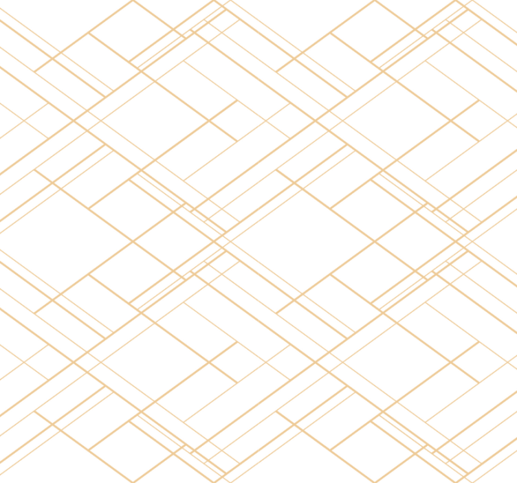 사무실 벽지 기하학적 선 미니멀 패턴 - TenStickers