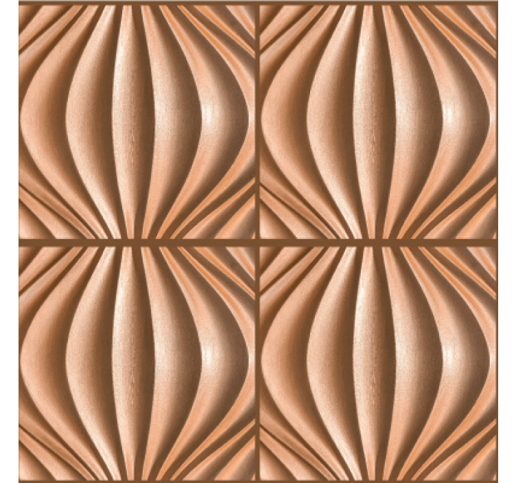 레스토랑 배경 벽지 3d 모래 효과 - TenStickers