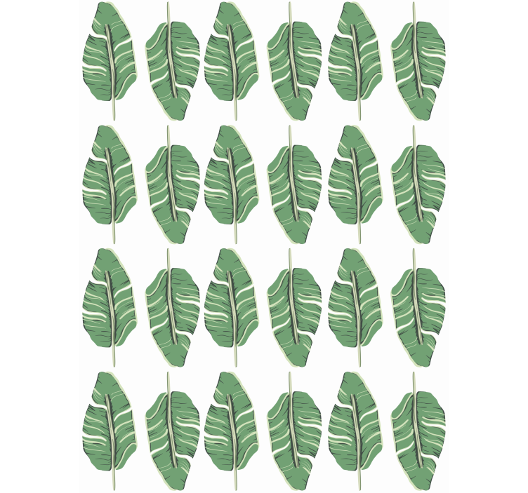 벽지 텍스처 자연 고급스러운 잎 무늬 - TenStickers
