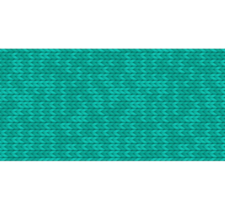 다른 질감 벽지 파란색 로프 - TenStickers