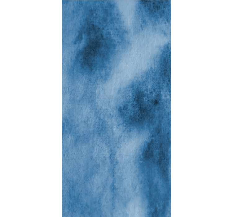 대리석 질감 벽지 세련된 블루 텍스처 - TenStickers