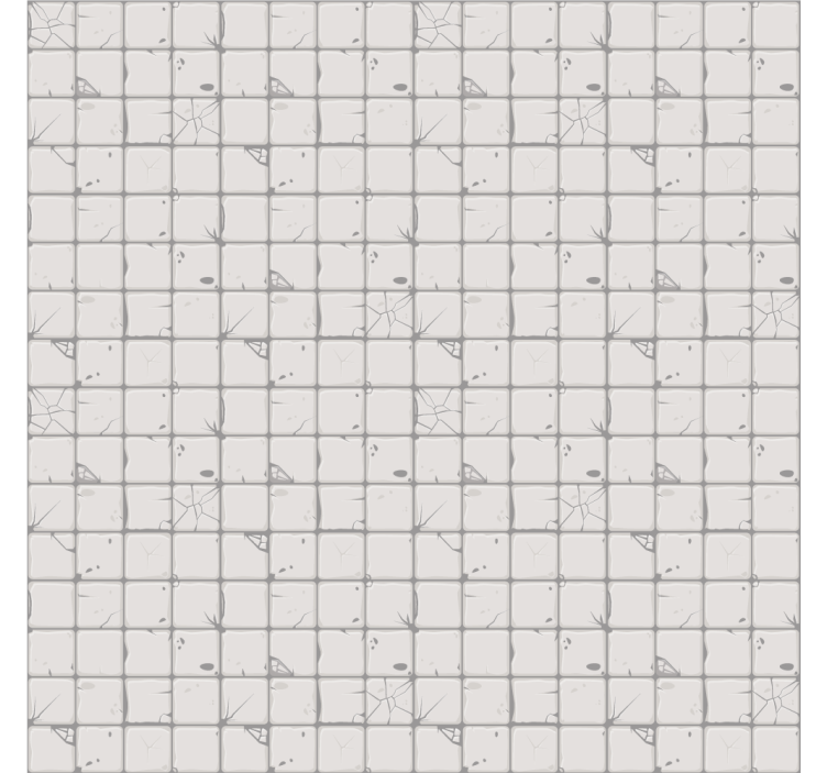 벽지 텍스처 타일 연한 회색 오래된 타일 - TenStickers