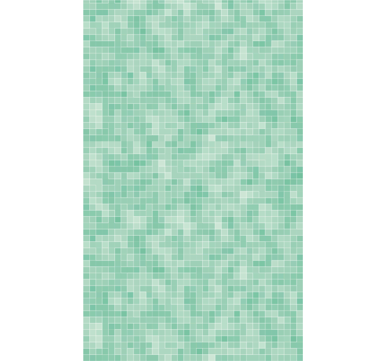 벽지 텍스처 타일 민트 모자이크 패턴 - TenStickers