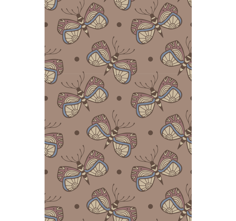 나비 배경 화면 영감을 주는 빈티지 나비 승리 - TenStickers