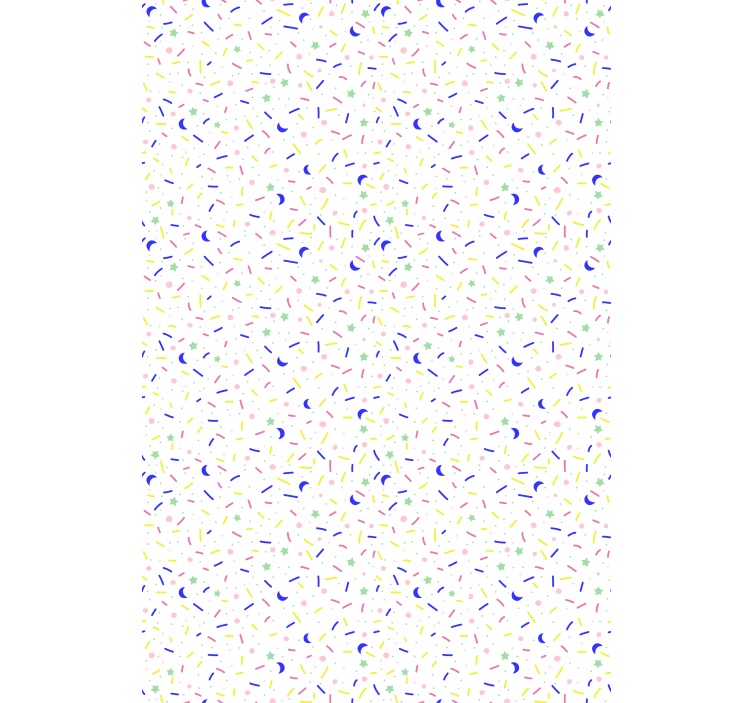 북유럽 벽지 다채로운 스프링클 패턴 - TenStickers