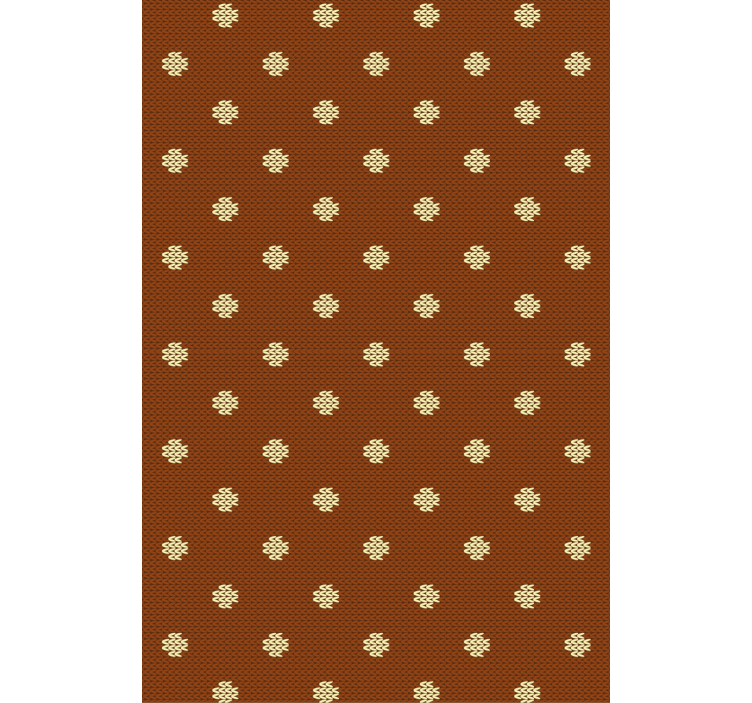 거실 배경 화면 물방울 무늬 니트 패턴 - TenStickers