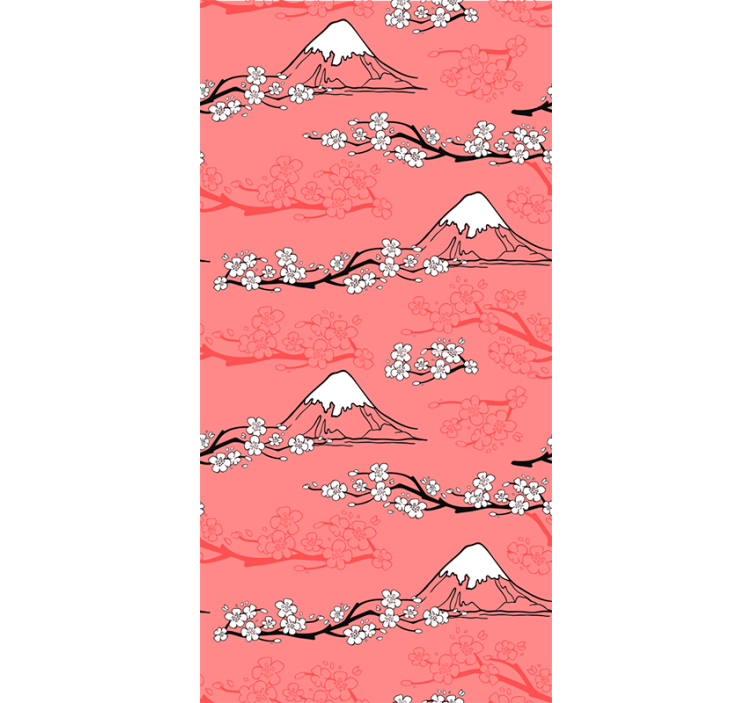 나무 벽지 봄 - TenStickers