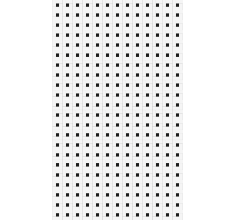 주방 벽지 스몰 스퀘어 모던 타일 - TenStickers