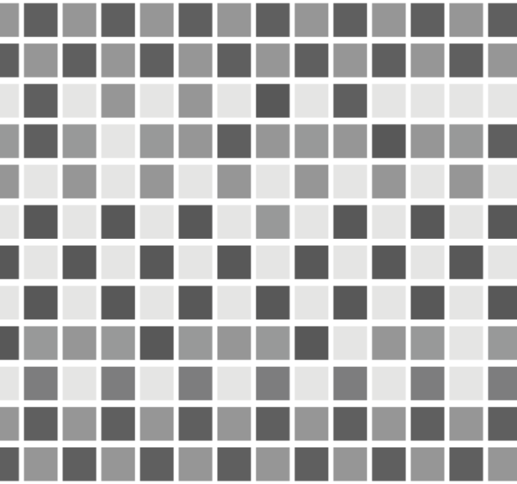 욕실 용 월페이퍼 회색 음영 - TenStickers