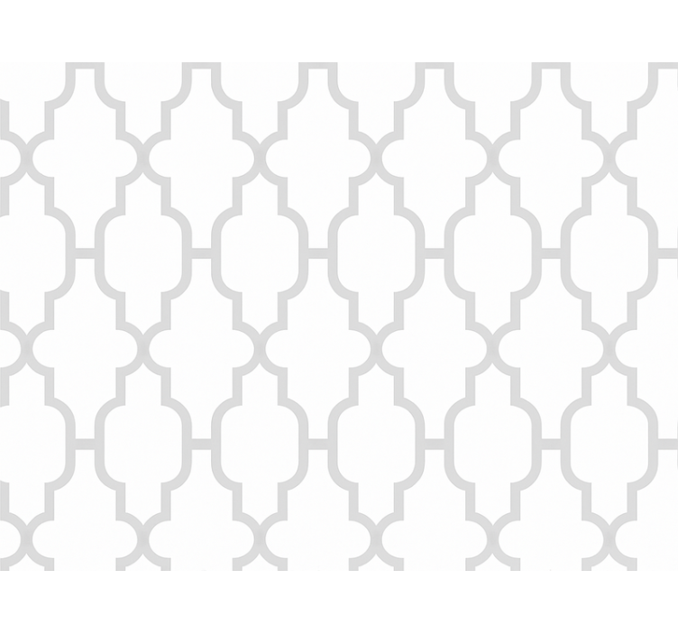 거실 배경 화면 회색 기하학 디자인 - TenStickers