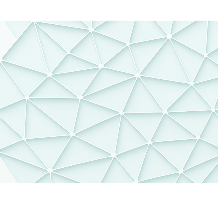 거실 배경 화면 추상 삼각형 디자인 - TenStickers