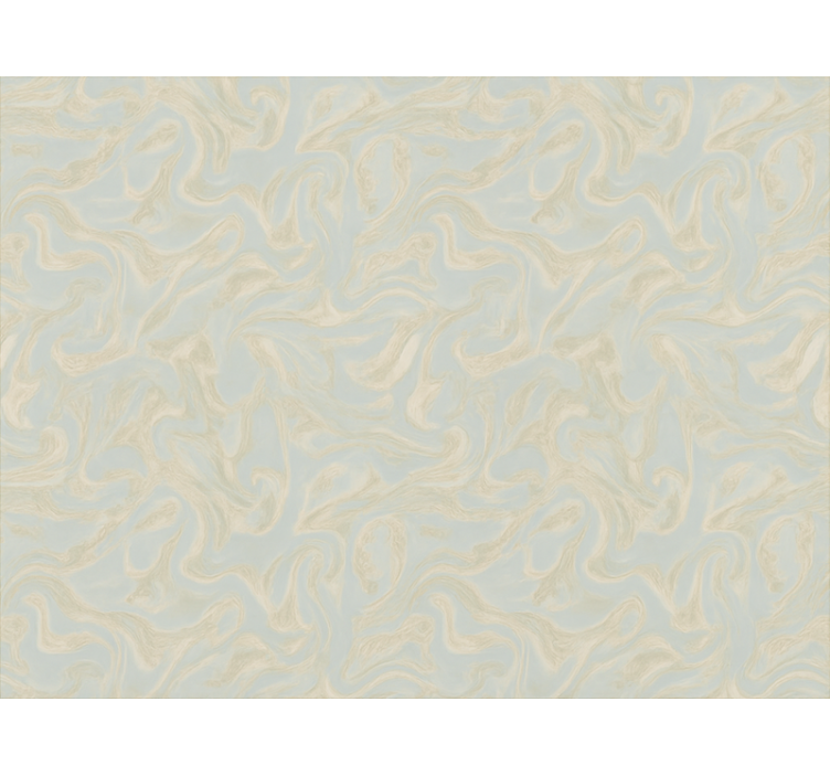 거실 배경 화면 안개 낀 블루 패턴 - TenStickers