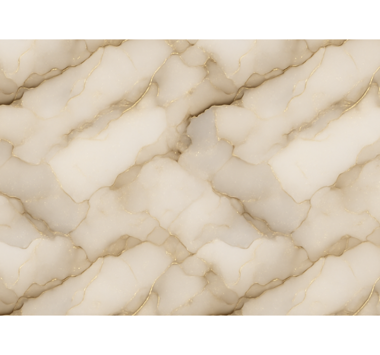 마스터 침실 벽지 고급 화이트 골드 대리석 - TenStickers