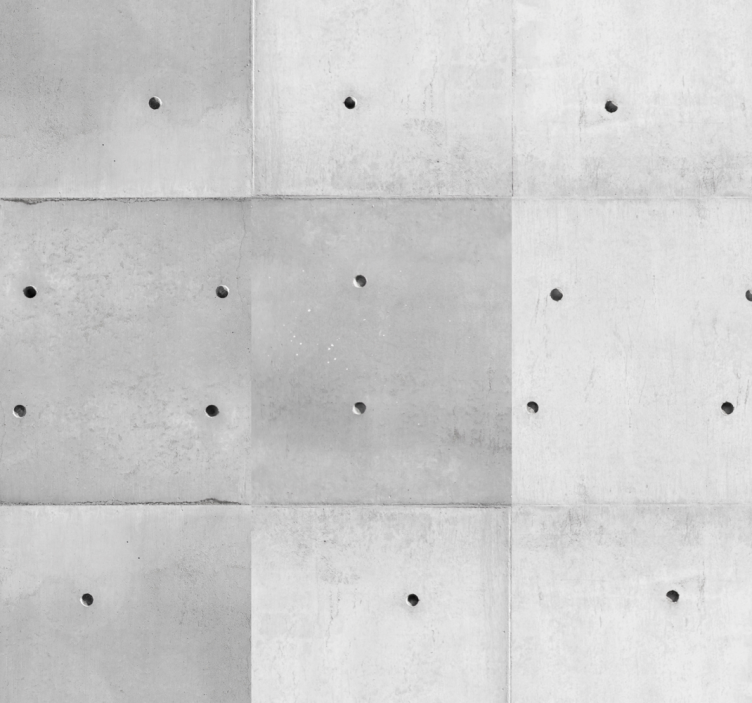 콘크리트 회색 벽지의 매력 - TenStickers