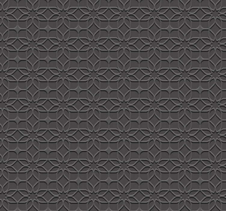 기하학적 환상 3d 벽지 - TenStickers