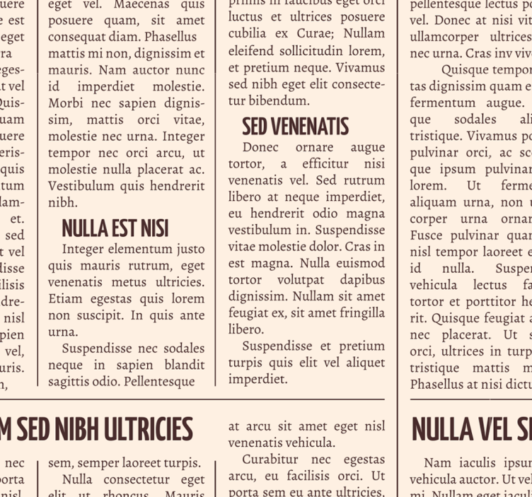 배경 빈티지 신문 인쇄 추상 - TenStickers