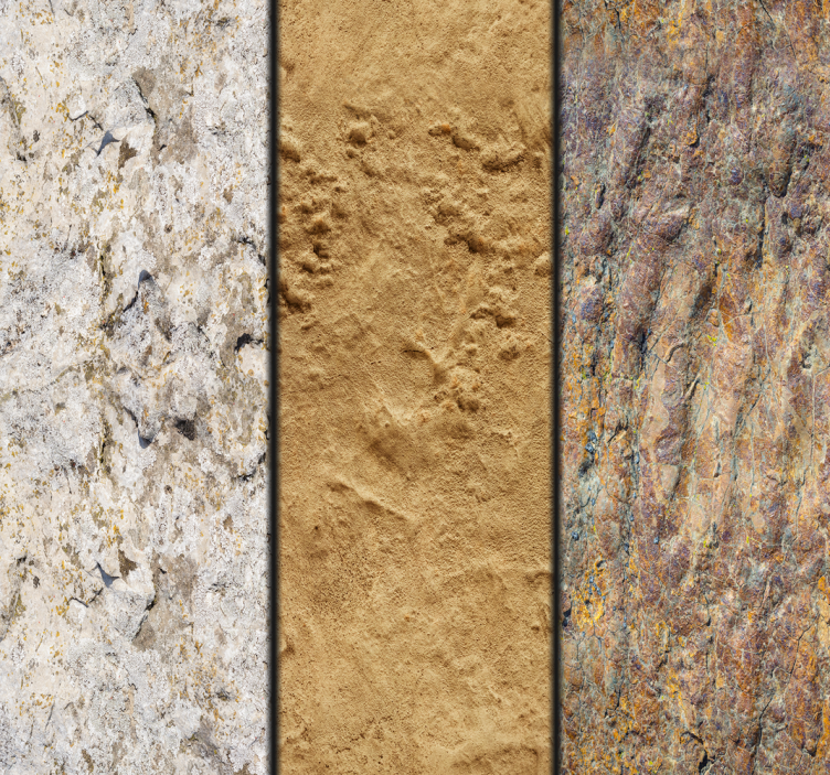 돌 동굴 현대 벽지 - TenStickers