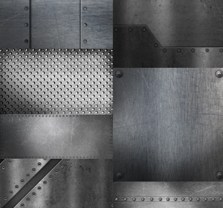 현대 벽지-황동 벽 - TenStickers