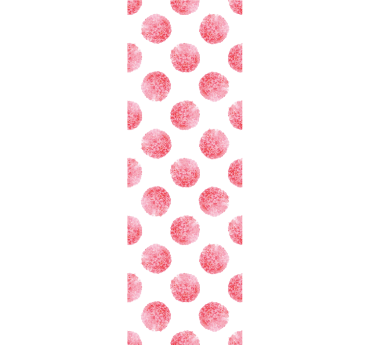 폴카 도트 벽지 점선 질감 - TenStickers