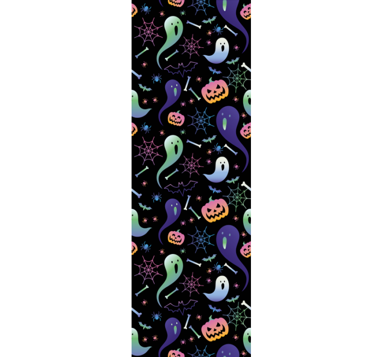 할로윈 벽지 할로윈 모티프 - TenStickers