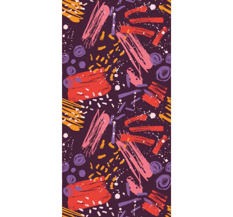 배경 화면 요약 표현력이 풍부한 붓놀림 - TenStickers